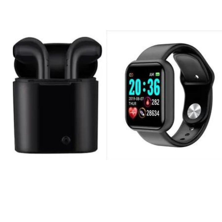 Smartwatch Y68 + Audífonos I12 GRATIS